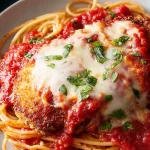 Chicken Parmesan on a Plate - Delicious and Cheesy