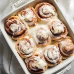 Cinnamon Rolls That Will Make Your Day Brighter 3 Freshly Baked Cinnamon Rolls with Creamy Frosting