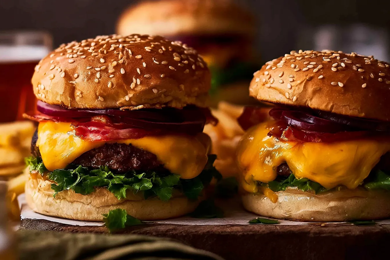 Classic Cheeseburger: The Ultimate Comfort Food Delight Classic Cheeseburger: Juicy and Delicious