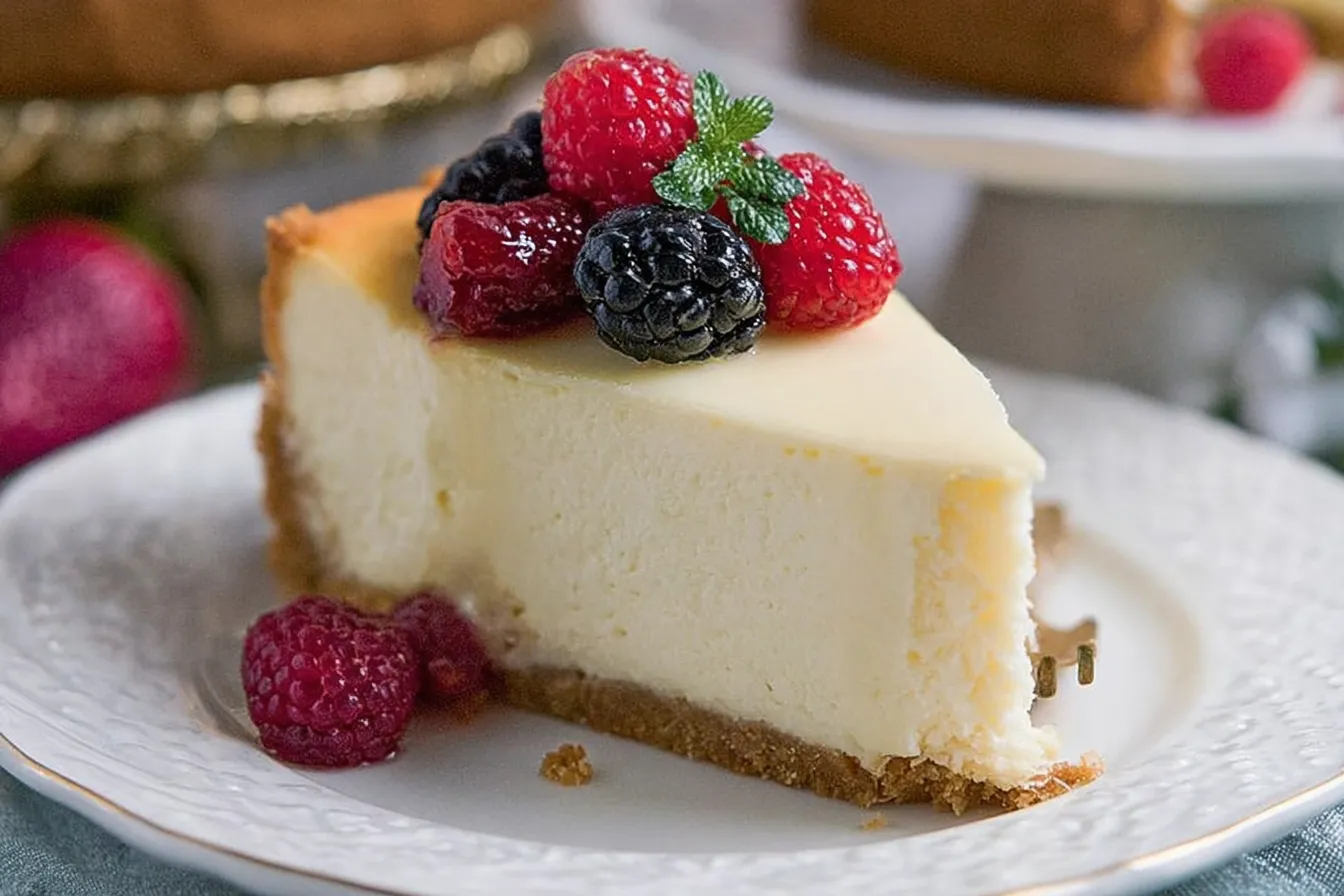Classic Cheesecake: An Irresistible Treat You Can't Resist 2 Classic Cheesecake