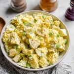 Classic Potato Salad Served in a Bowl