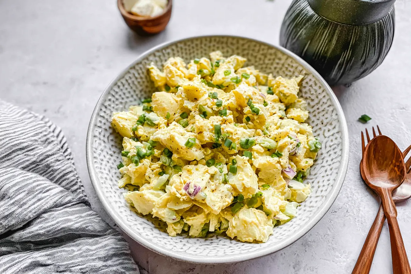 Classic Potato Salad Dish with Fresh Herbs