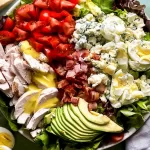 Cobb Salad: A Delightful Twist on Classic Flavor 3 Cobb Salad Platter with Fresh Ingredients