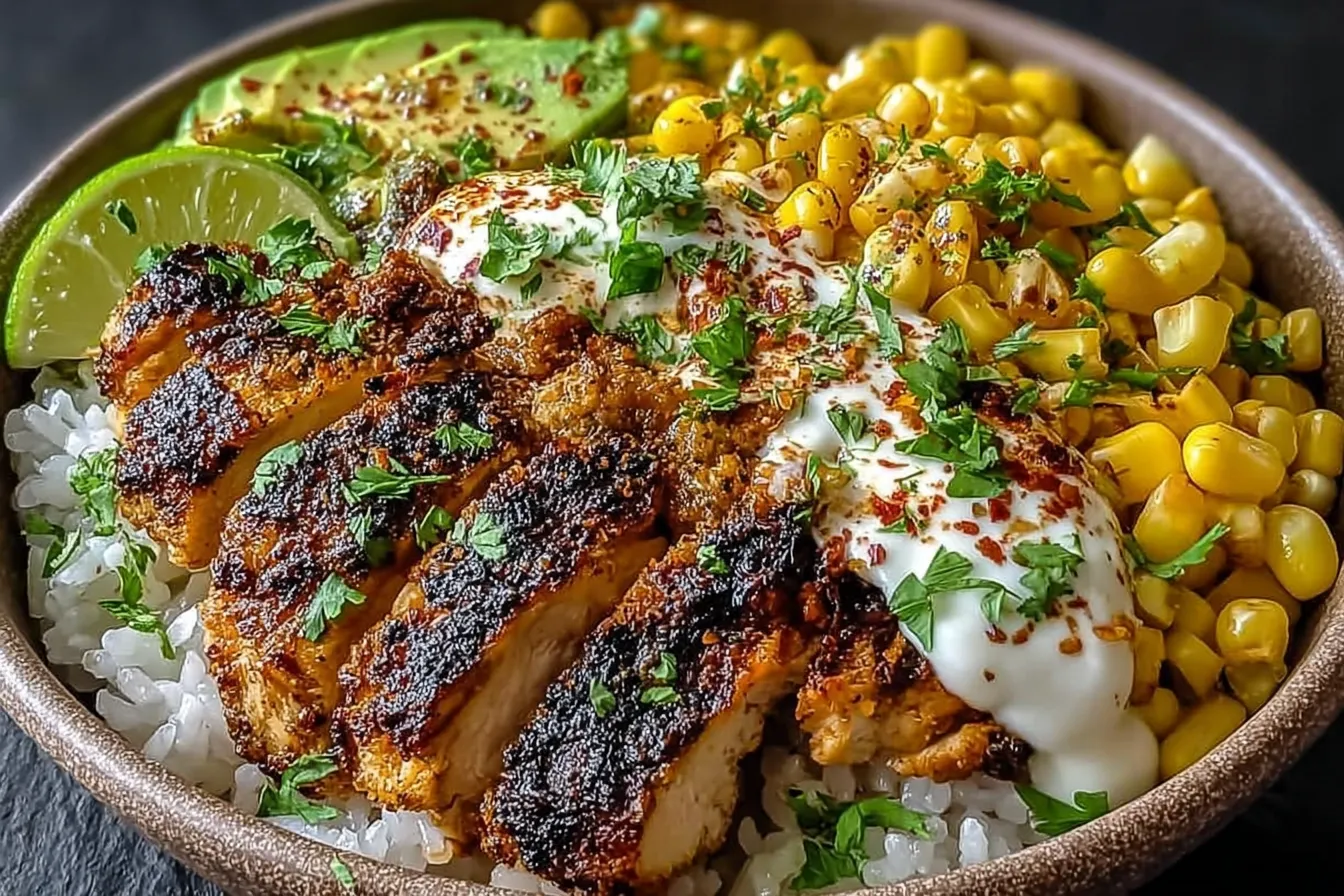 Easy Summer Grilled Chicken Bowls with Avocado and Corn Bliss 2 Easy Summer Grilled Chicken Bowls with Avocado and Corn