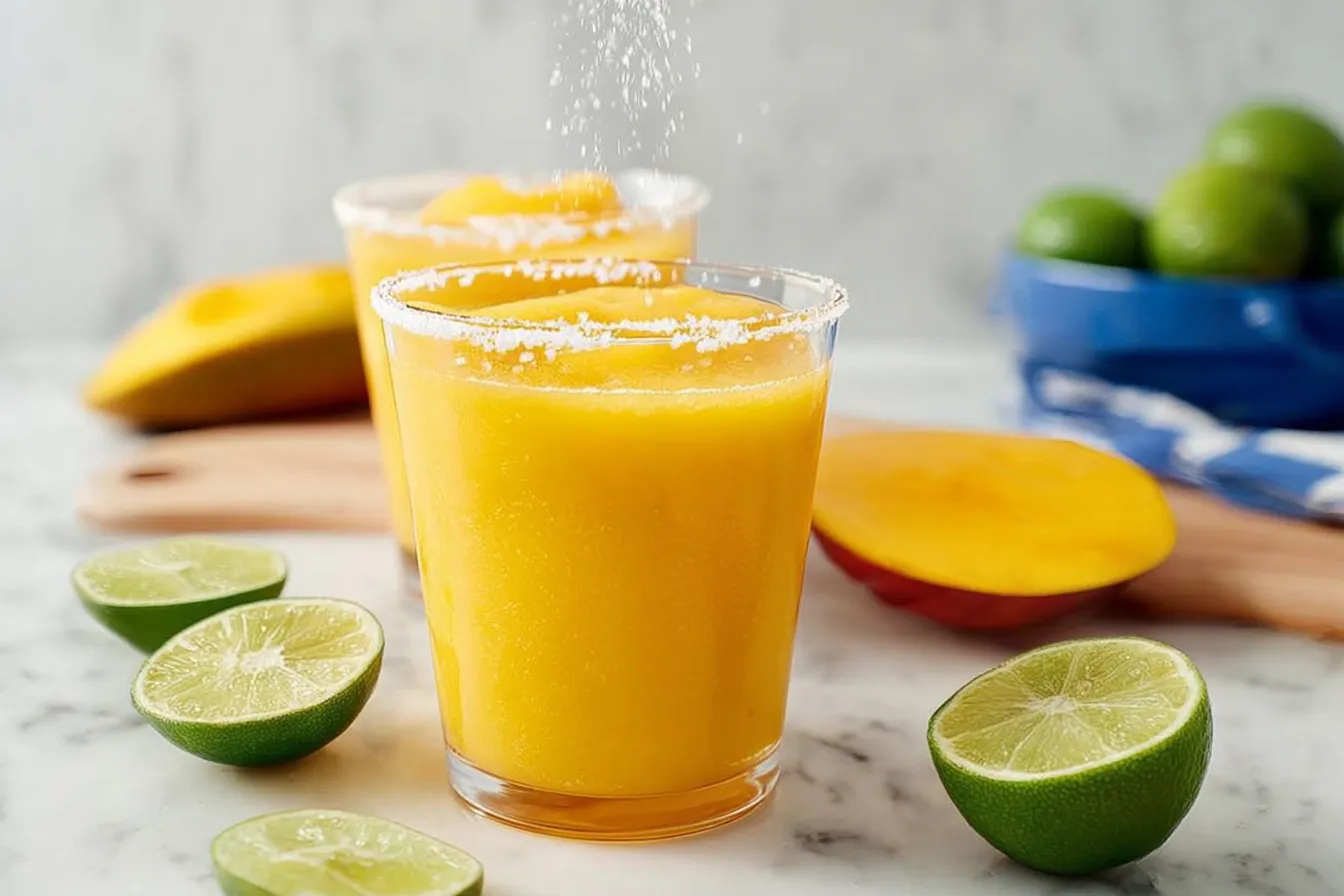Frozen Mango Margarita Slushie: A Refreshing Summer Treat 2 Frozen Mango Margarita Slushie