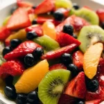 Vibrant Fruit Salad with Honey Lime Dressing