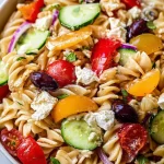 Vibrant Greek Pasta Salad – Healthy & Delicious