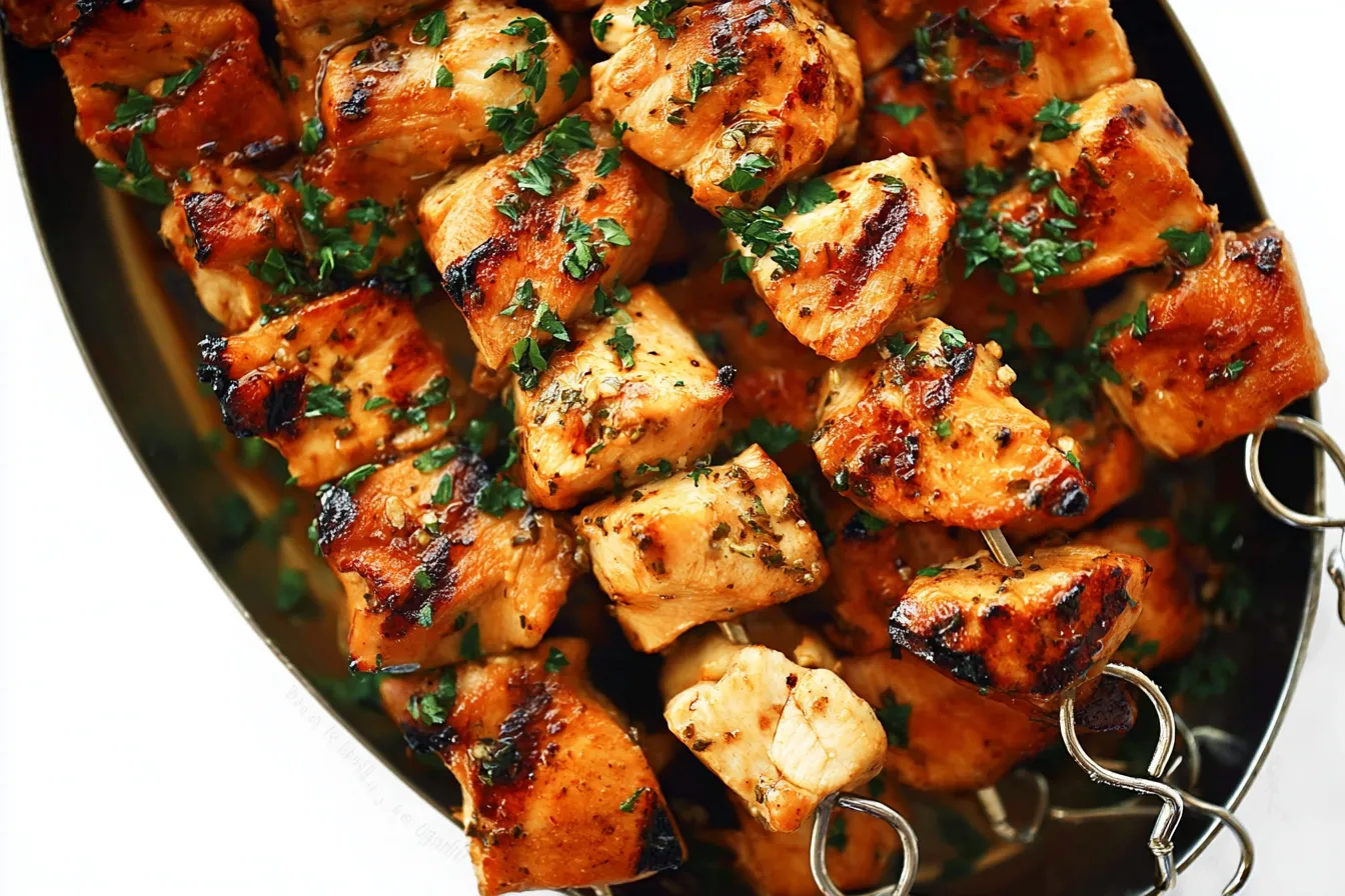 Grilled Chicken Skewers: The Best Recipe You'll Love! 2 Grilled Chicken Skewers
