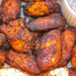 Grilled Chicken Wings Ready to Serve