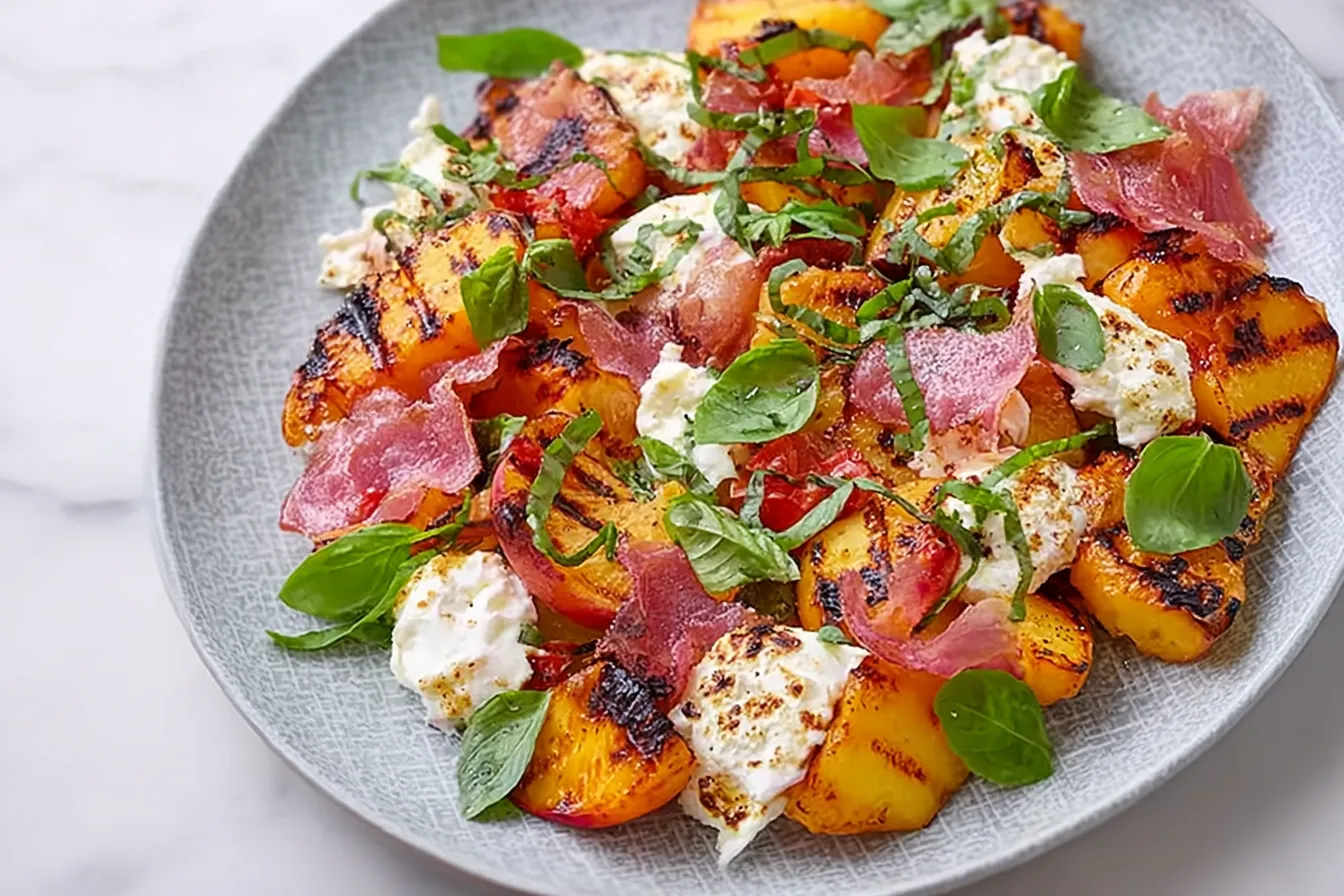 Grilled Peach Salad: A Delicious Summer Delight 2 Grilled Peach Salad