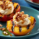 Grilled Peaches with Cream – Sweet Summer Dessert