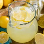 Homemade Lemonade: Refreshingly Simple & Delicious! 3 Glass of Homemade Lemonade with Fresh Lemons