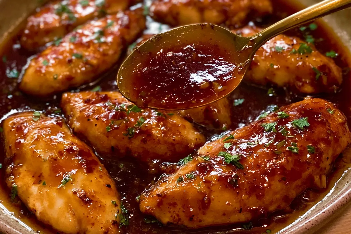 Honey Garlic Chicken: A Deliciously Easy Recipe 1 Delicious Honey Garlic Chicken Plated