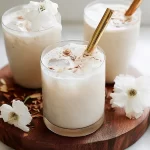 Homemade Horchata in a Glass