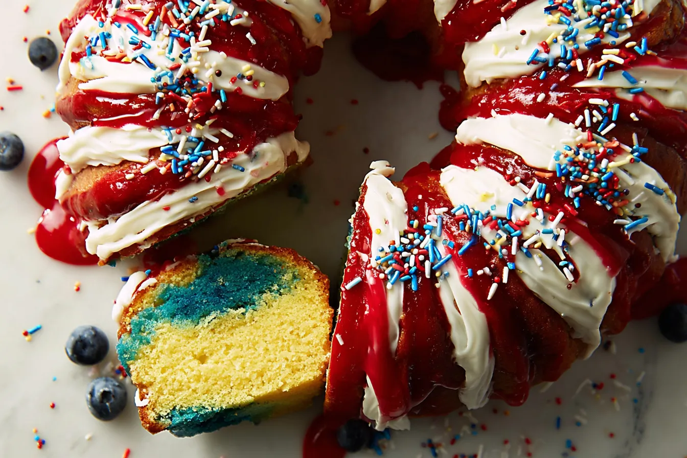 Lemon Berry Firecracker Cake: A Burst of Summer Flavor! 2 Lemon Berry Firecracker Cake
