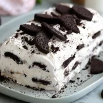 Delicious Oreo Icebox Cake Slice