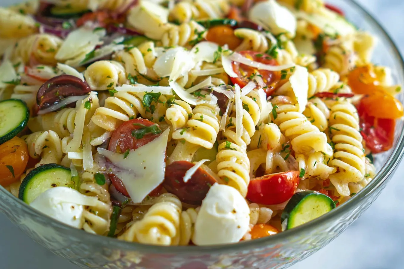 Pasta Salad: A Refreshing Dish for Every Season! 1 Vibrant Pasta Salad Bowl