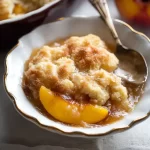 Irresistible Peach Cobbler Fresh from the Oven