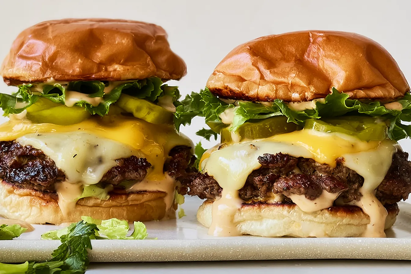 Delicious Smash Burgers Ready for the Grill