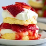 Strawberry Shortcake: Delightful Dessert for Every Occasion 3 Delicious Strawberry Shortcake Slices Ready to Enjoy