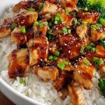 Delicious Teriyaki Chicken Bowls Ready to Serve