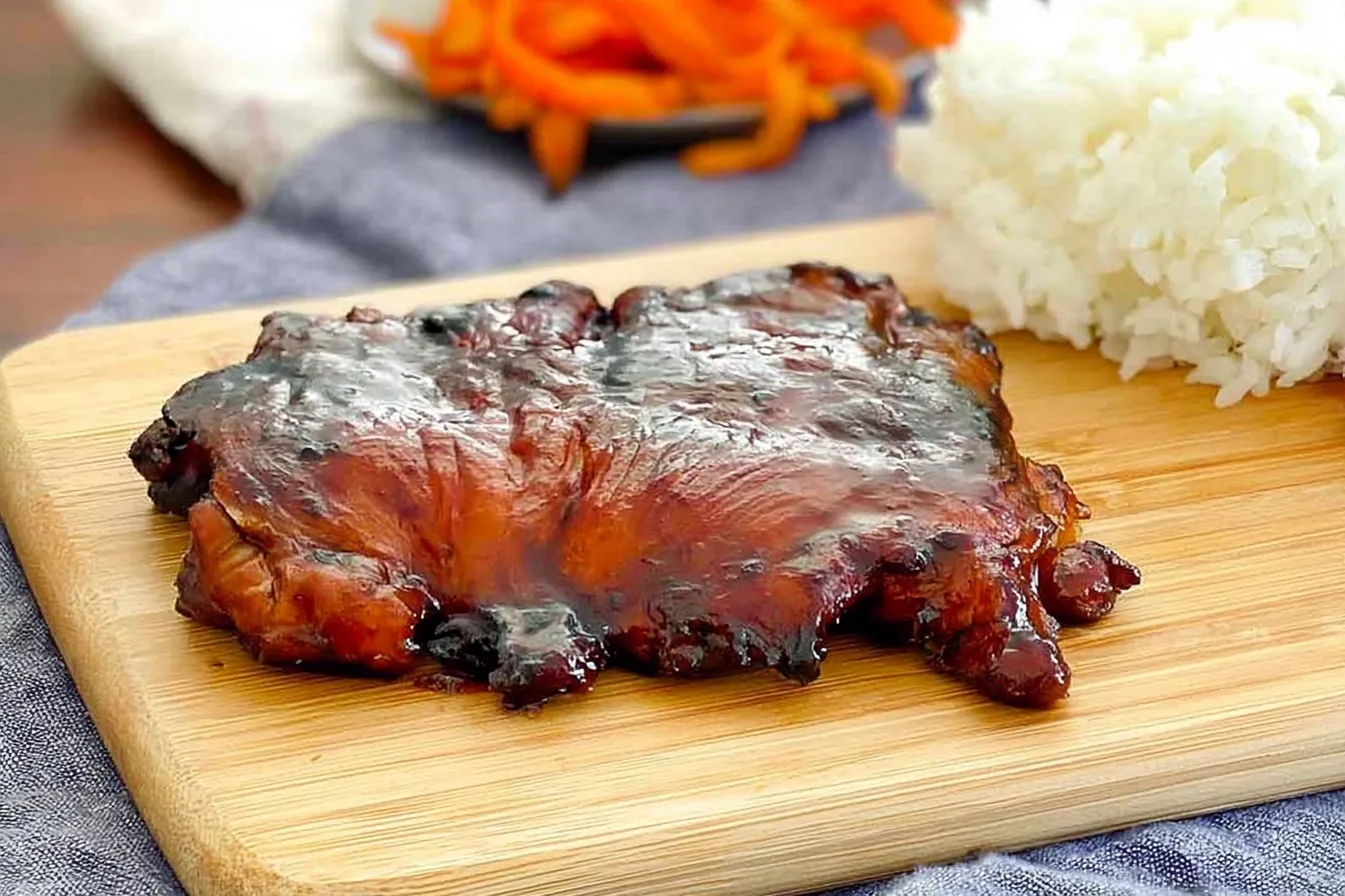 Teriyaki Chicken: A Delightful Dinner You’ll Love 1 Savory Teriyaki Chicken Served with Rice