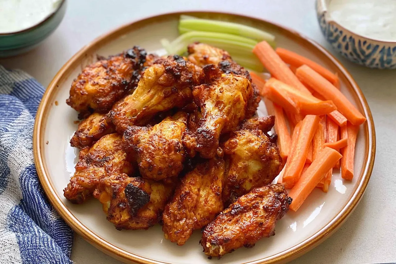 Air Fryer Chicken Wings: Crispy and Delicious Every Time Crispy Air Fryer Chicken Wings Ready to Serve