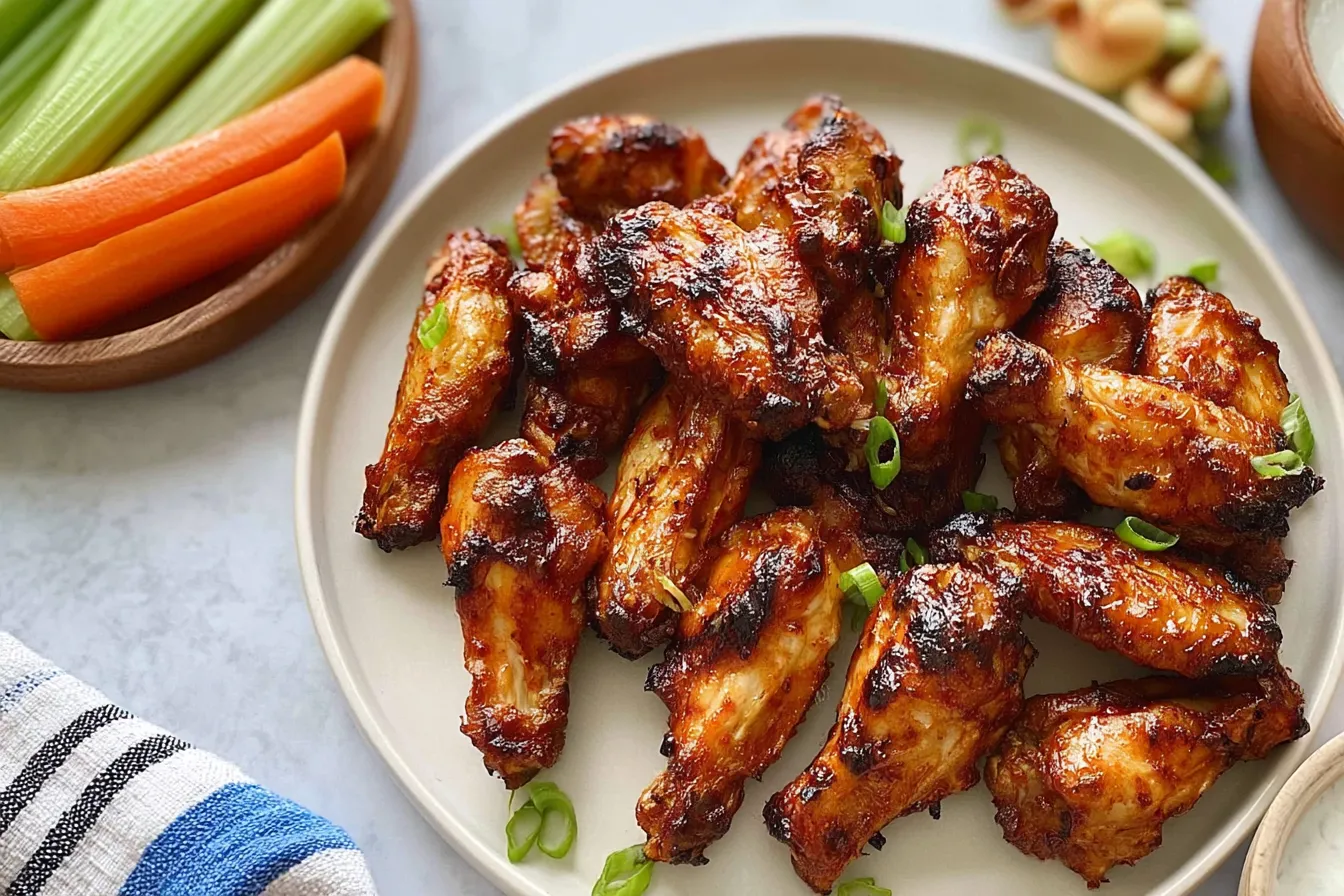 Air Fryer Chicken Wings: Crispy Perfection in Every Bite Crispy Air Fryer Chicken Wings Ready to Serve