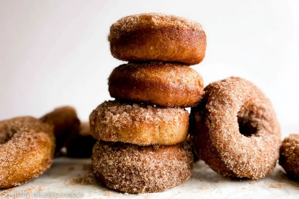 Homemade Apple Cider Donuts Ready to Indulge