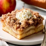 Delicious Apple Crumb Coffee Cake Freshly Baked