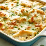 Baked Chicken Alfredo Casserole Freshly Baked
