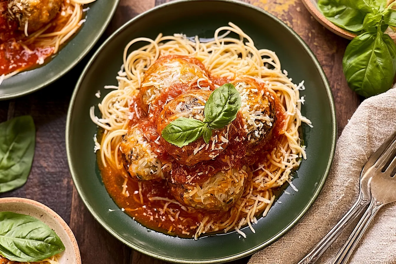 Baked Chicken Parmesan Meatballs That Will Delight You 1 Baked Chicken Parmesan Meatballs Fresh Out of the Oven