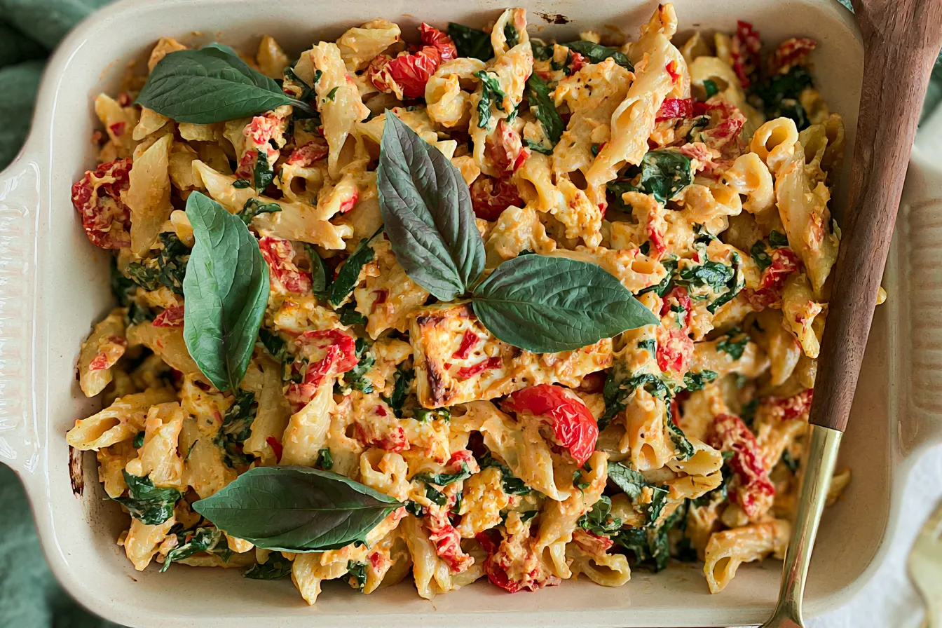 Baked Feta Pasta: A Delicious Recipe You'll Love! 1 Baked Feta Pasta Dish