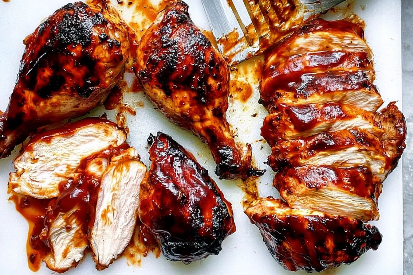BBQ Chicken: The Ultimate Guide to Perfectly Grilled Flavor 1 Delicious BBQ Chicken on the Grill