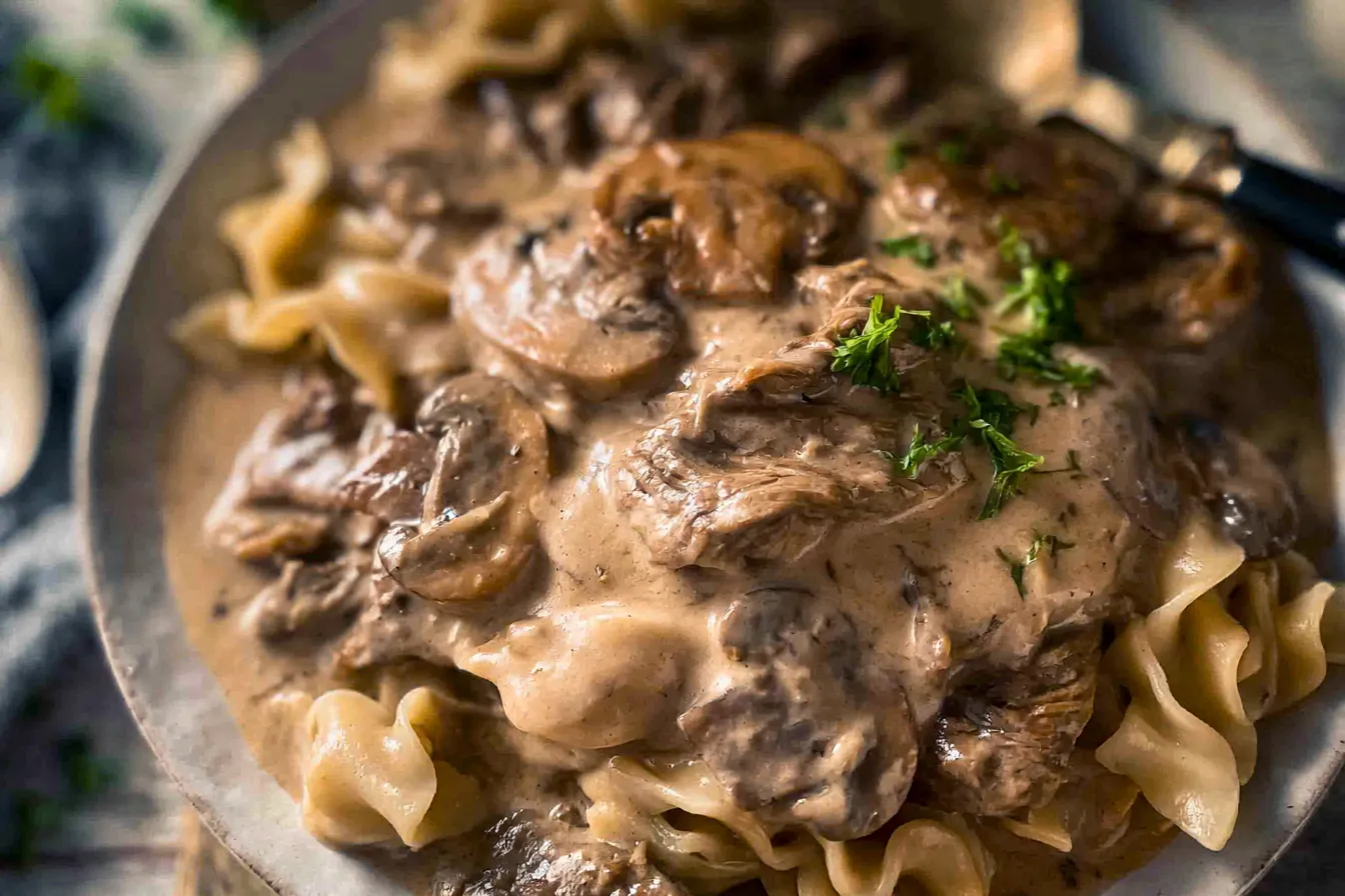 Beef Stroganoff: You'll Love This Creamy Comfort Food 1 Beef Stroganoff Bowl