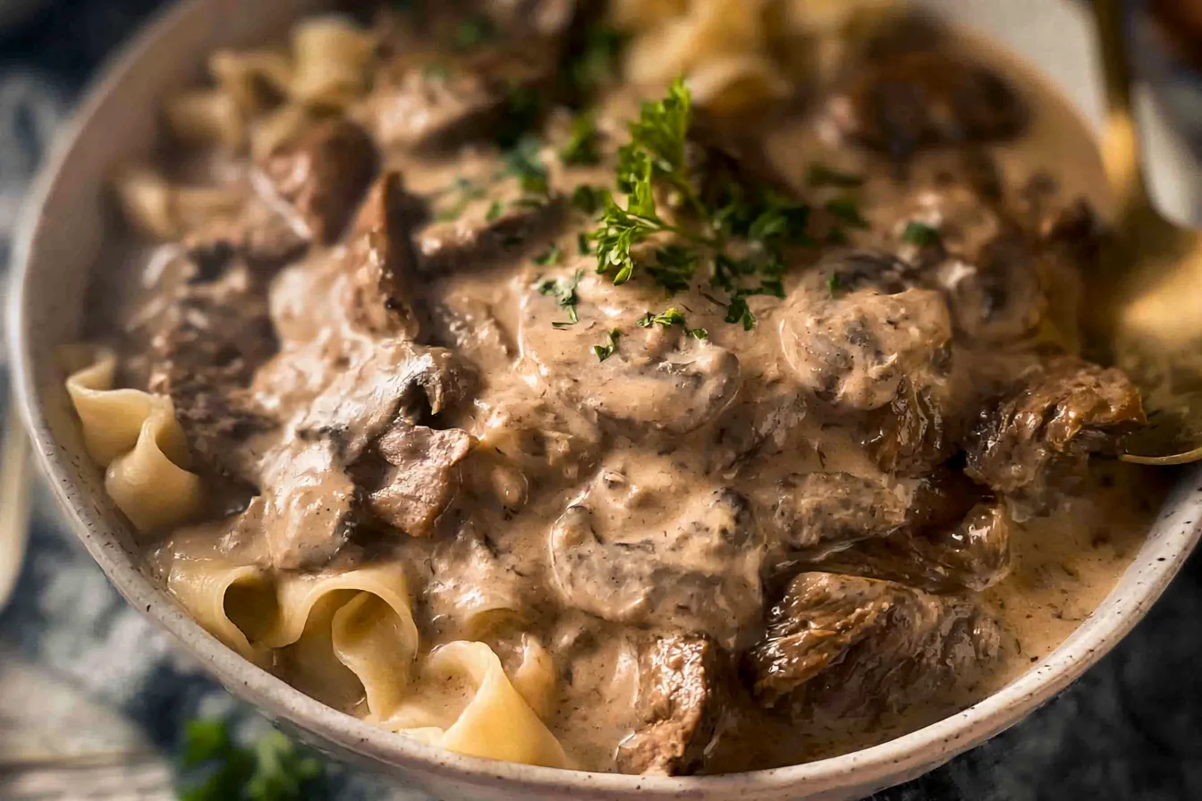 Beef Stroganoff: You'll Love This Creamy Comfort Food 2 Beef Stroganoff