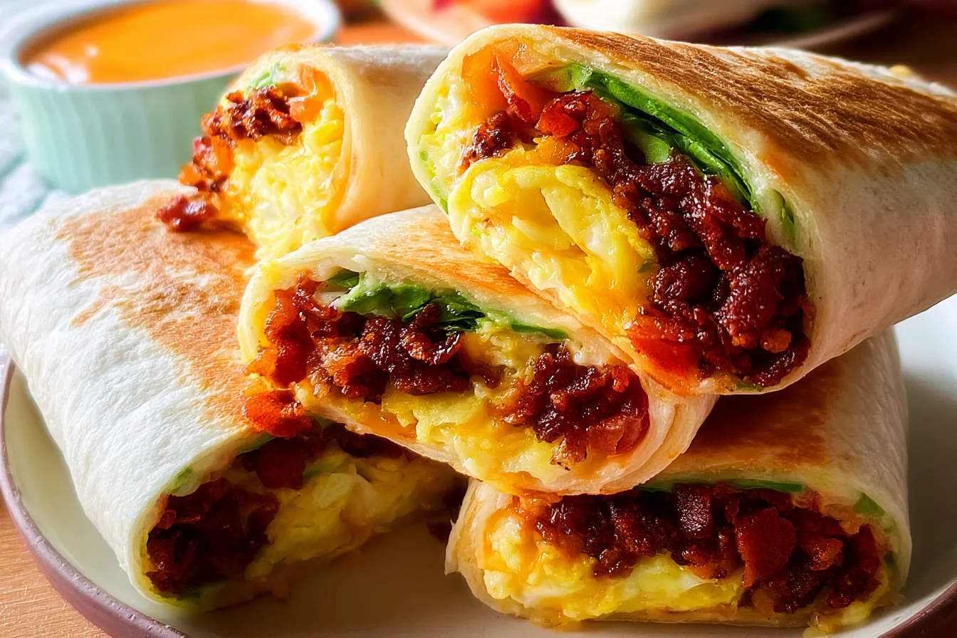 Breakfast Burritos: Start Your Day Right! 2 Breakfast Burritos