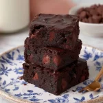 Brownie Bliss: Indulge in Rich, Fudgy Perfection 3 Delicious Homemade Brownies Ready to Enjoy