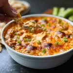 Buffalo Chicken Dip: The Ultimate Game Day Winner! 3 Buffalo Chicken Dip Served in a Creamy Bowl