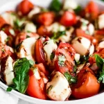 Caprese Salad: A Fresh Delight You’ll Love! 3 Caprese Salad with Fresh Basil and Mozzarella