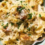 Chicken Alfredo: A Creamy Delight You’ll Love 3 Creamy Chicken Alfredo in a Bowl