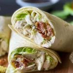 Chicken Caesar Wraps: A Deliciously Easy Meal Solution 3 Chicken Caesar Wraps Ready to Serve