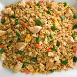 Chicken Fried Rice in a Bowl
