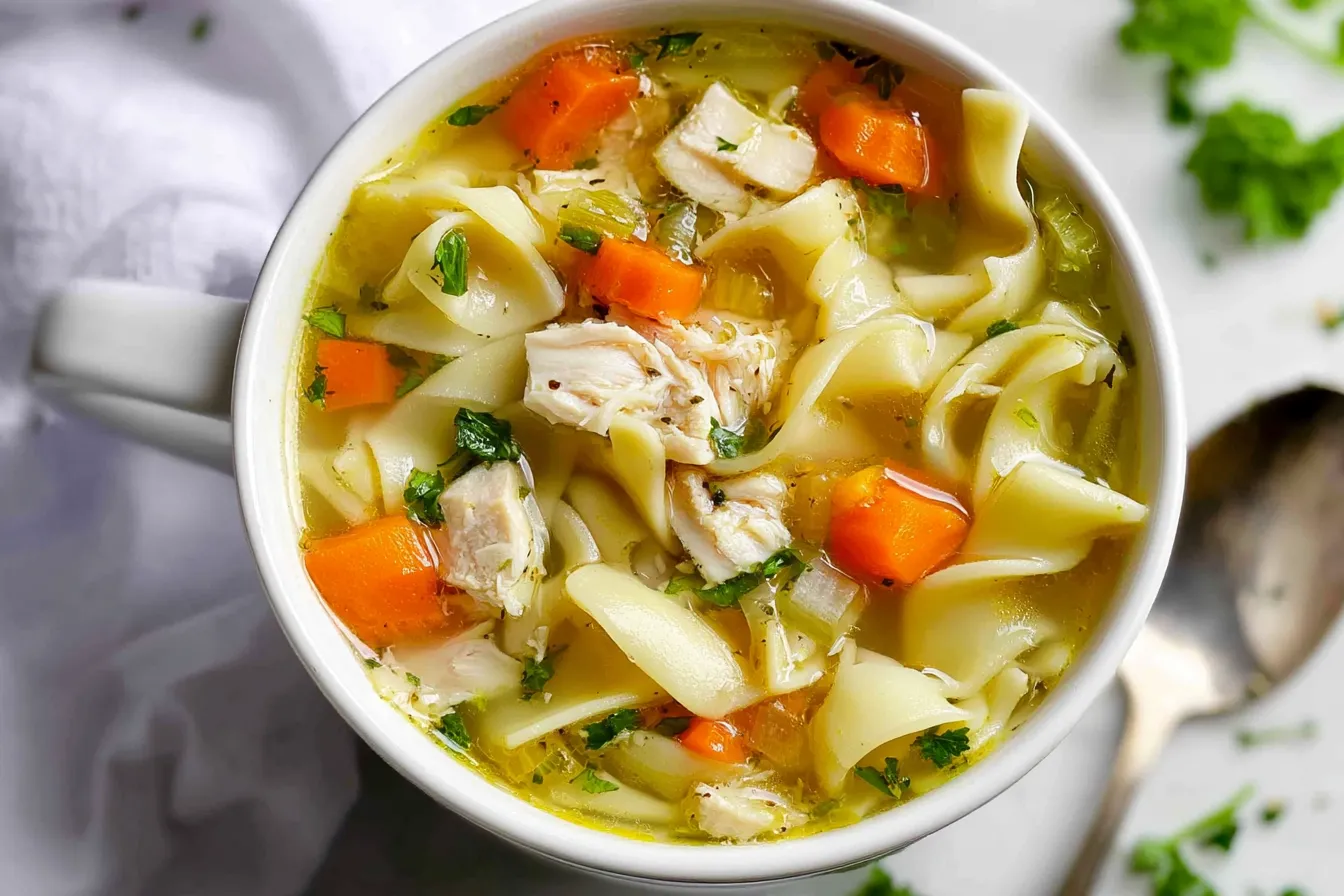 Chicken Noodle Soup: The Ultimate Comfort Food Recipe 2 Chicken Noodle Soup