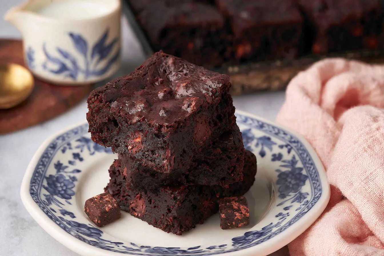 Chocolate Fudge Brownies: Decadent Delight You Can't Resist 2 Chocolate Fudge Brownies