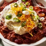 Classic Beef Chili: A Comforting Delight for Everyone 3 Classic Beef Chili Served in a Bowl