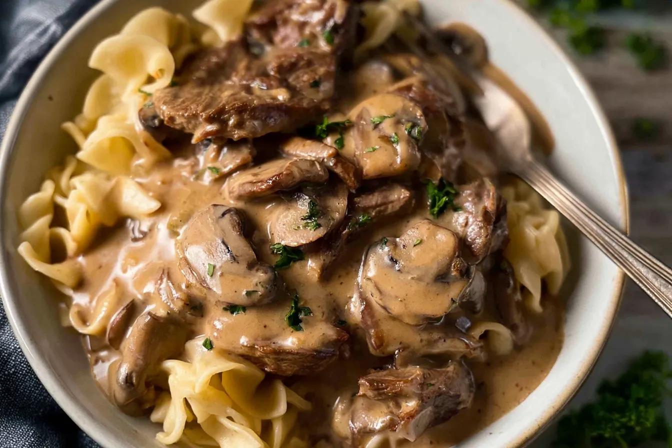 Classic Beef Stroganoff