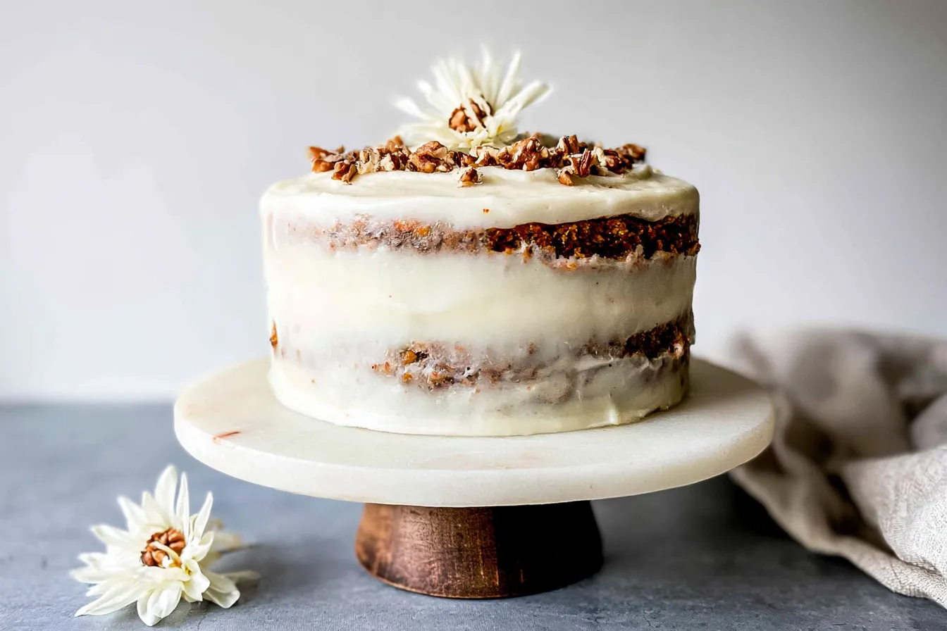 Classic Carrot Cake with Cream Cheese Frosting