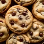 Delicious Classic Chocolate Chip Cookies Freshly Baked