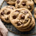 Classic Chocolate Chip Cookies: Irresistibly Delicious Treats 3 Classic Chocolate Chip Cookies Fresh Out of the Oven